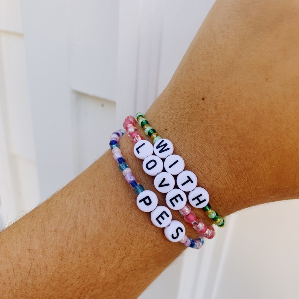 CUSTOM BEADED BRACELETS
